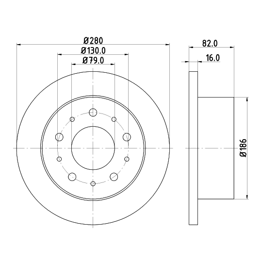 8DD 355 108-981 - Brake Disc 