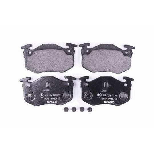 8DB 355 019-221 - Brake Pad Set, disc brake 