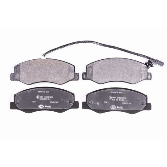 8DB 355 015-311 - Brake Pad Set, disc brake 