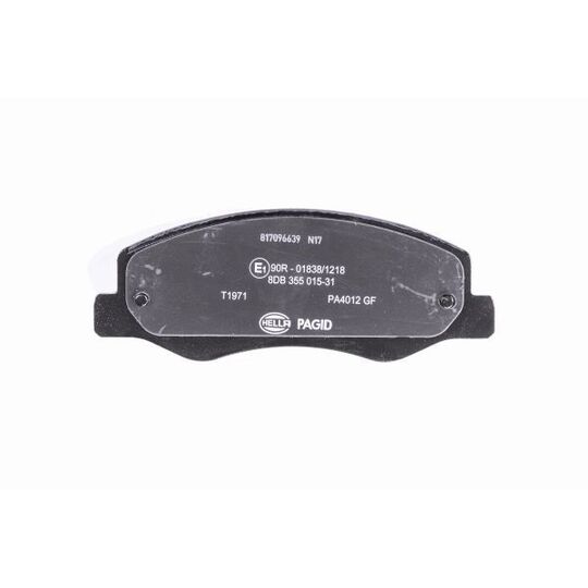 8DB 355 015-311 - Brake Pad Set, disc brake 