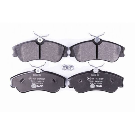 8DB 355 018-541 - Brake Pad Set, disc brake 