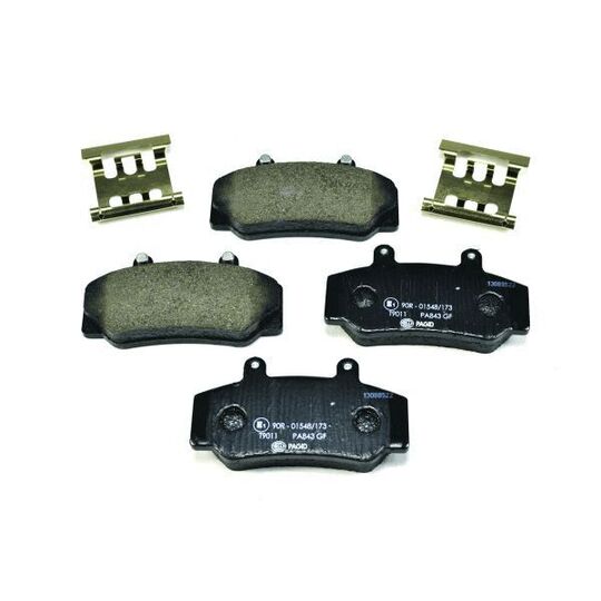 8DB 355 019-031 - Brake Pad Set, disc brake 