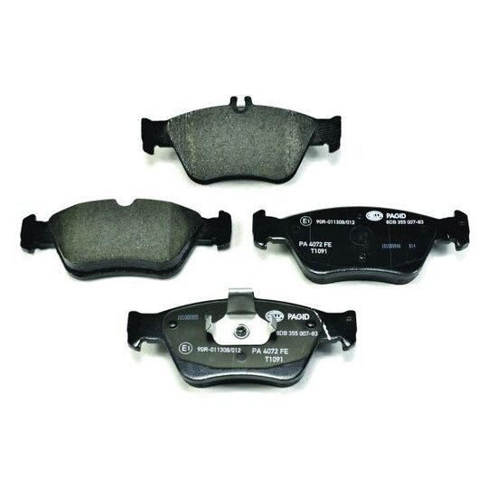 8DB 355 007-831 - Brake Pad Set, disc brake 