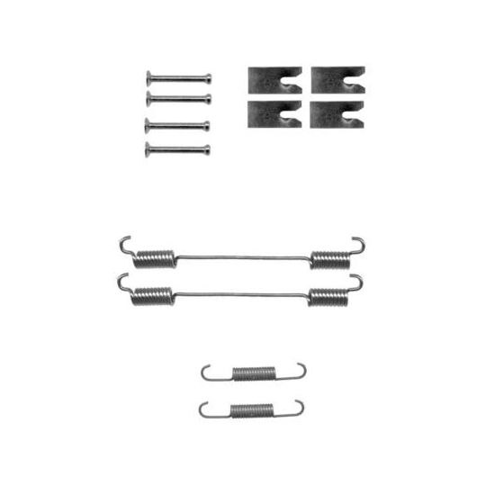 8DZ 355 200-831 - Lisakomplekt, Piduriklotsid 