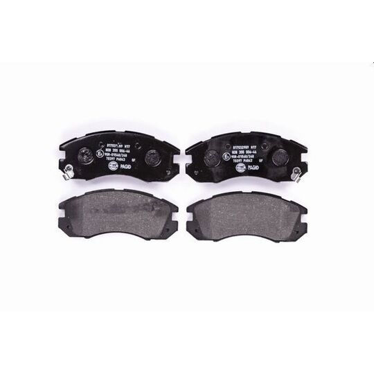 8DB 355 006-461 - Brake Pad Set, disc brake 