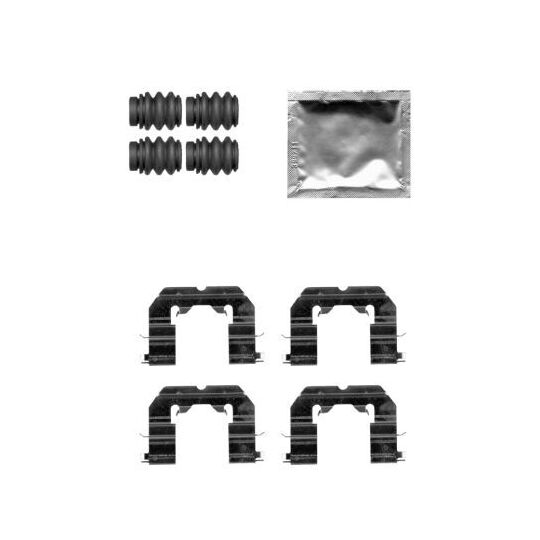 8DZ 355 205-231 - Accessory Kit, disc brake pad 