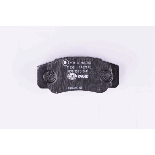 8DB 355 010-411 - Brake Pad Set, disc brake 