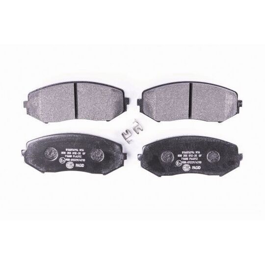 8DB 355 012-351 - Brake Pad Set, disc brake 