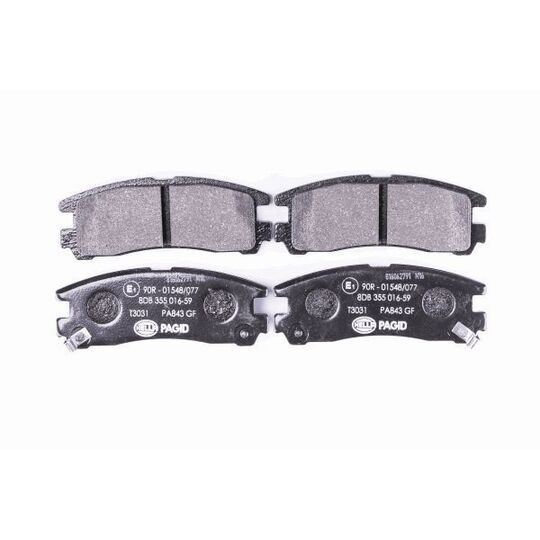 8DB 355 016-591 - Brake Pad Set, disc brake 