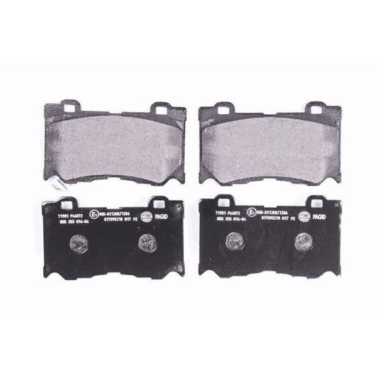 8DB 355 014-841 - Brake Pad Set, disc brake 