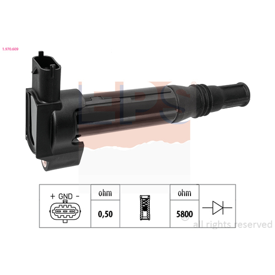 1.970.609 - Ignition coil 