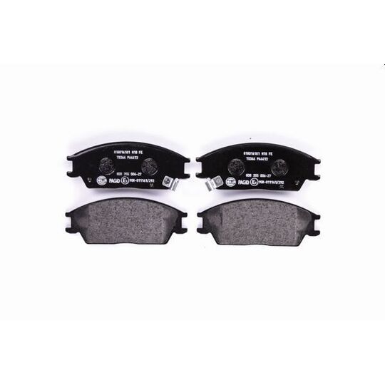 8DB 355 006-271 - Brake Pad Set, disc brake 