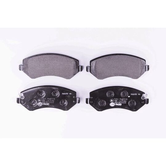 8DB 355 010-051 - Brake Pad Set, disc brake 