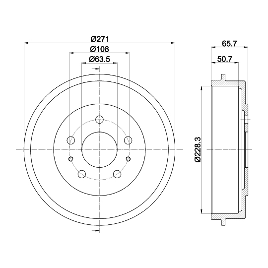 8DT 355 300-661 - Piduritrummel 