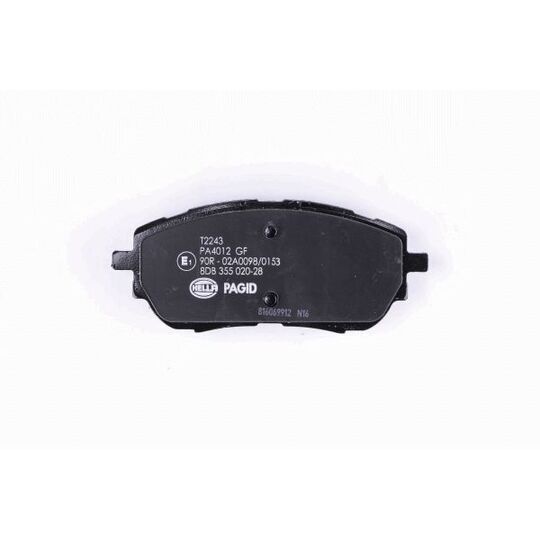 8DB 355 020-281 - Brake Pad Set, disc brake 