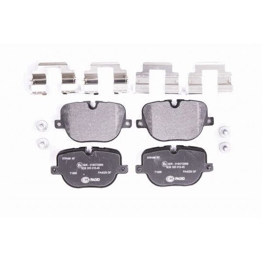 8DB 355 015-451 - Brake Pad Set, disc brake 