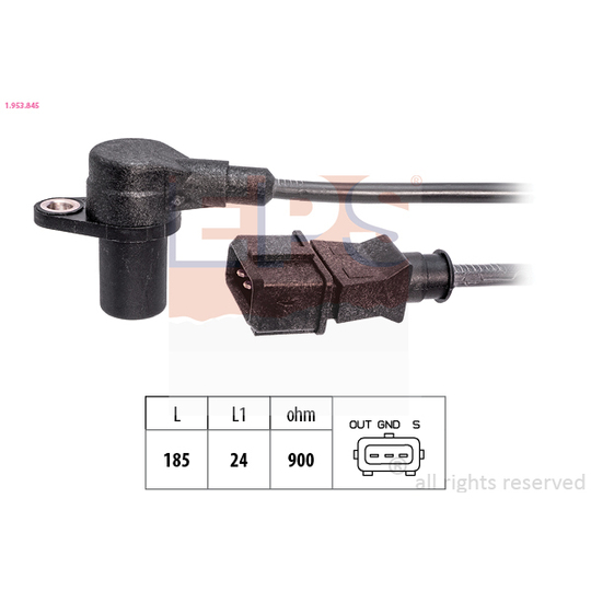 1.953.845 - Sensor, crankshaft pulse 