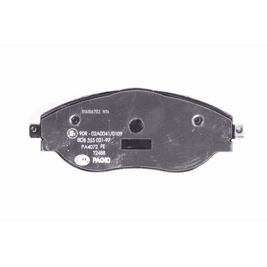 8DB 355 021-971 - Brake Pad Set, disc brake 