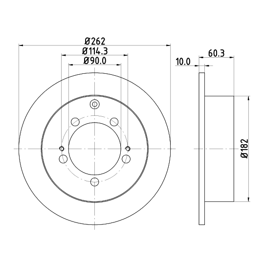 8DD 355 118-661 - Brake Disc 