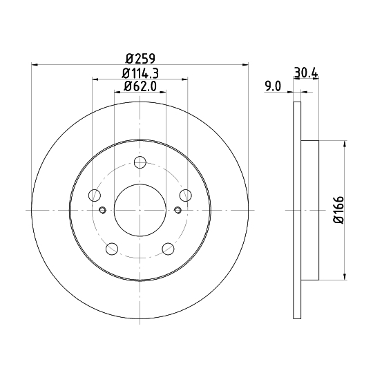 8DD 355 118-981 - Brake Disc 