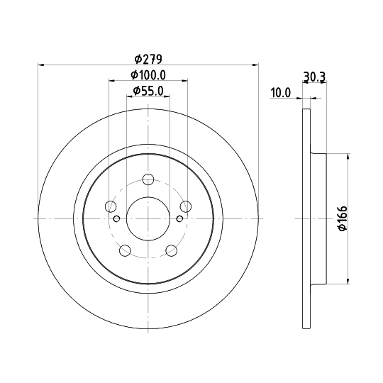 8DD 355 120-191 - Bromsskiva 