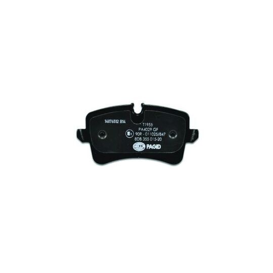 8DB 355 015-201 - Brake Pad Set, disc brake 