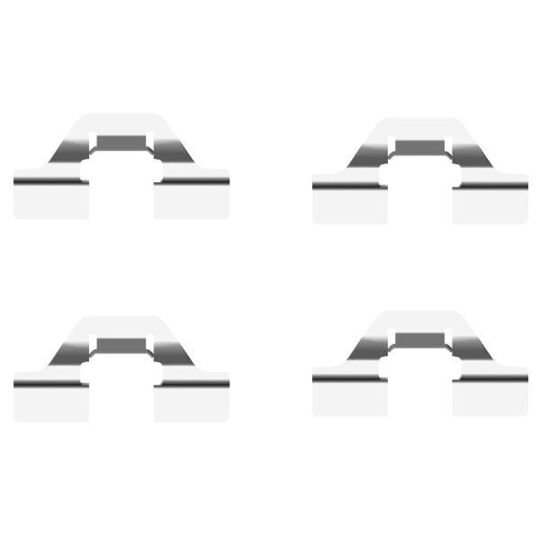 8DZ 355 203-231 - Accessory Kit, disc brake pad 