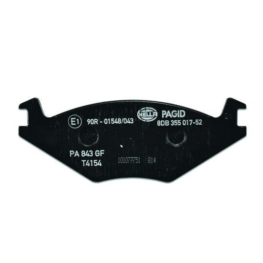 8DB 355 017-521 - Brake Pad Set, disc brake 