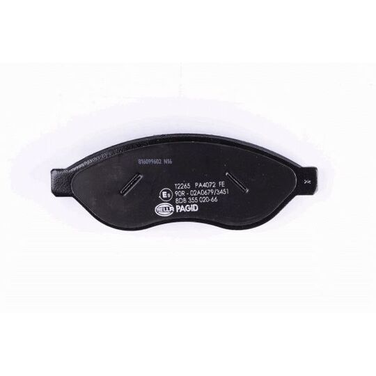 8DB 355 020-661 - Brake Pad Set, disc brake 