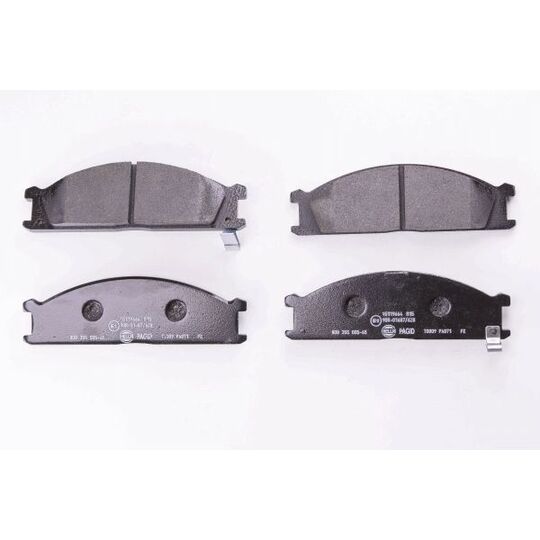 8DB 355 005-651 - Brake Pad Set, disc brake 