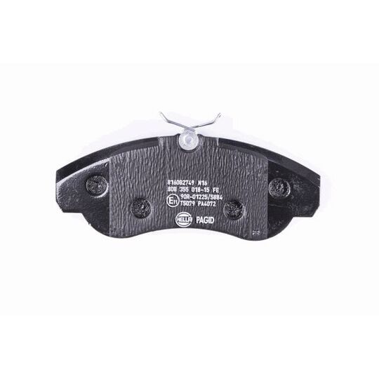 8DB 355 018-151 - Brake Pad Set, disc brake 