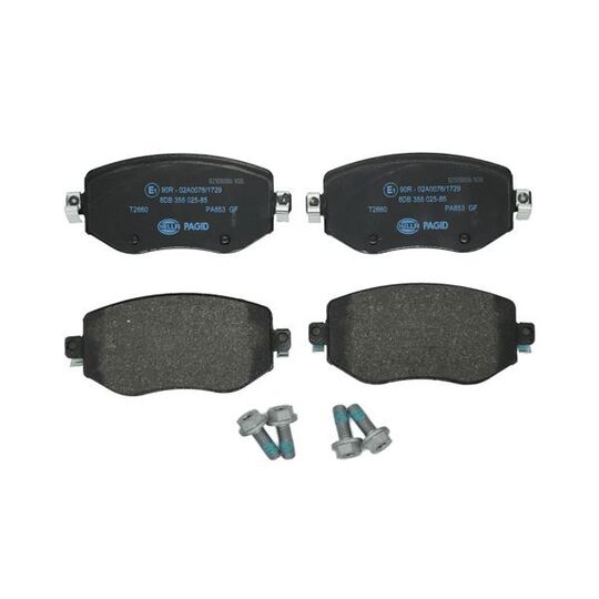 8DB 355 025-851 - Brake Pad Set, disc brake 