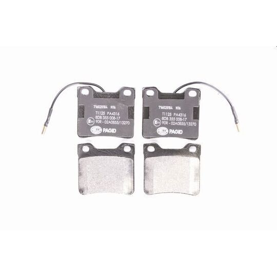 8DB 355 008-171 - Brake Pad Set, disc brake 