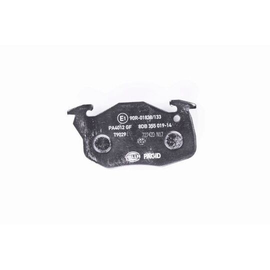 8DB 355 019-141 - Brake Pad Set, disc brake 