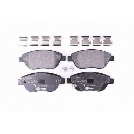 8DB 355 013-371 - Brake Pad Set, disc brake 