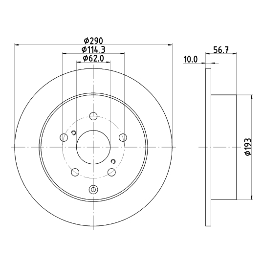 8DD 355 119-021 - Piduriketas 