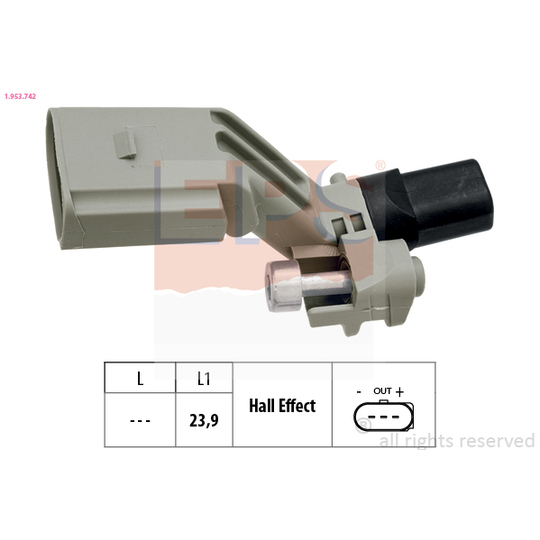 1.953.742 - Sensor, crankshaft pulse 