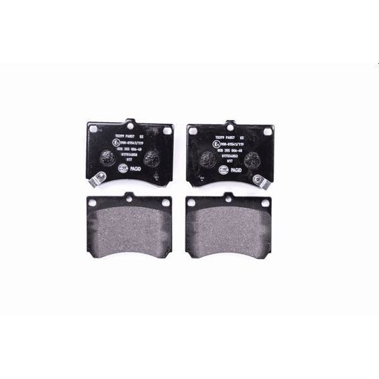 8DB 355 006-481 - Brake Pad Set, disc brake 