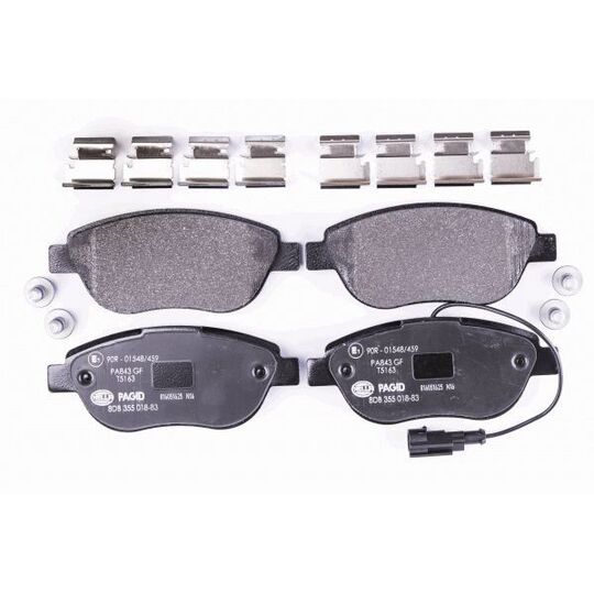 8DB 355 018-831 - Brake Pad Set, disc brake 