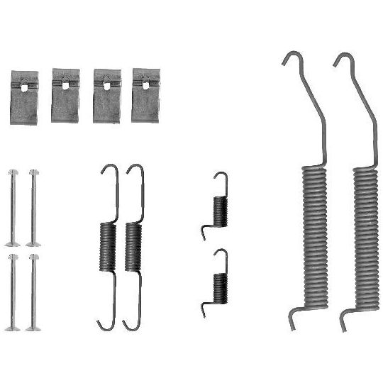 8DZ 355 200-951 - Tarvikesarja, jarrukengät 