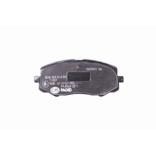 8DB 355 014-901 - Brake Pad Set, disc brake 