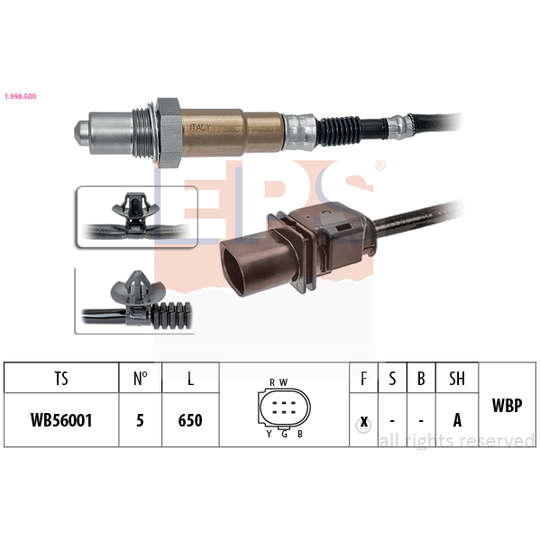 1.998.500 - Lambda Sensor 