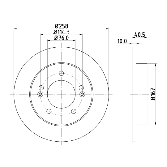 8DD 355 117-011 - Brake Disc 