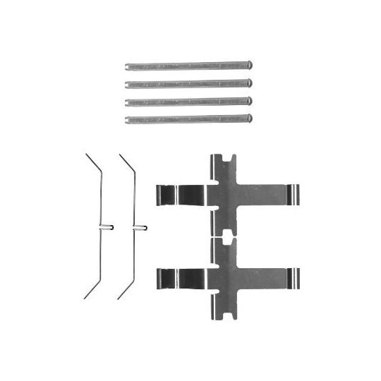 8DZ 355 204-961 - Accessory Kit, disc brake pad 