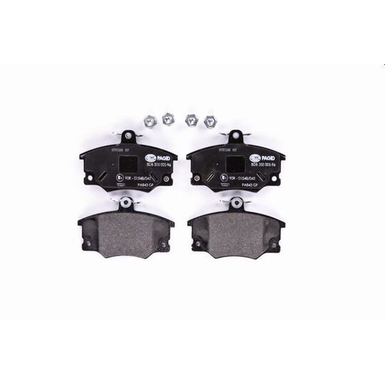 8DB 355 005-961 - Brake Pad Set, disc brake 