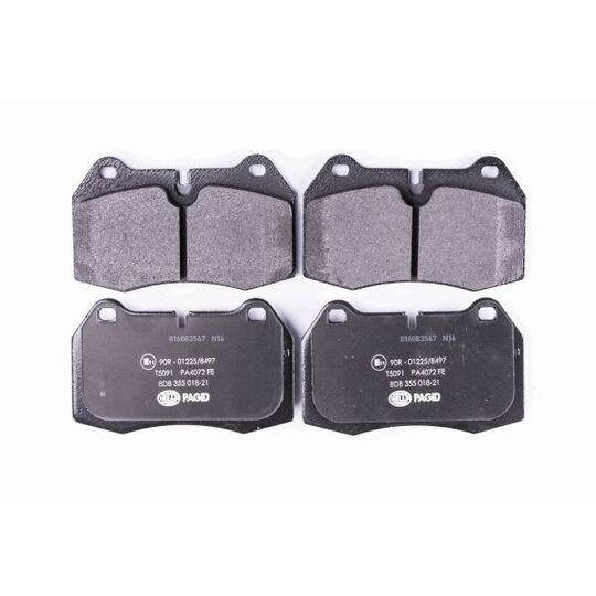 8DB 355 018-211 - Brake Pad Set, disc brake 