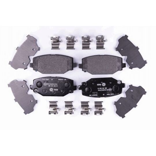 8DB 355 020-311 - Brake Pad Set, disc brake 