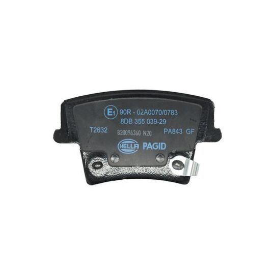 8DB 355 039-291 - Brake Pad Set, disc brake 