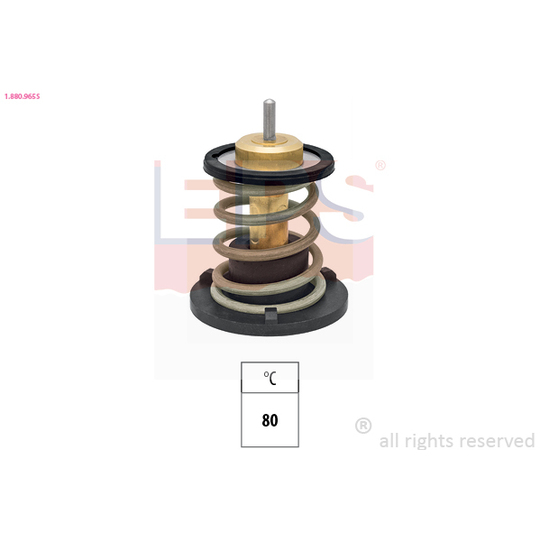 1.880.965S - Termostaatti, jäähdytysneste 
