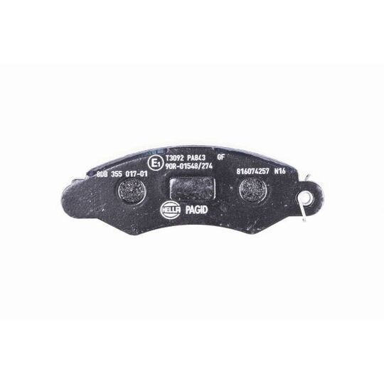 8DB 355 017-011 - Brake Pad Set, disc brake 